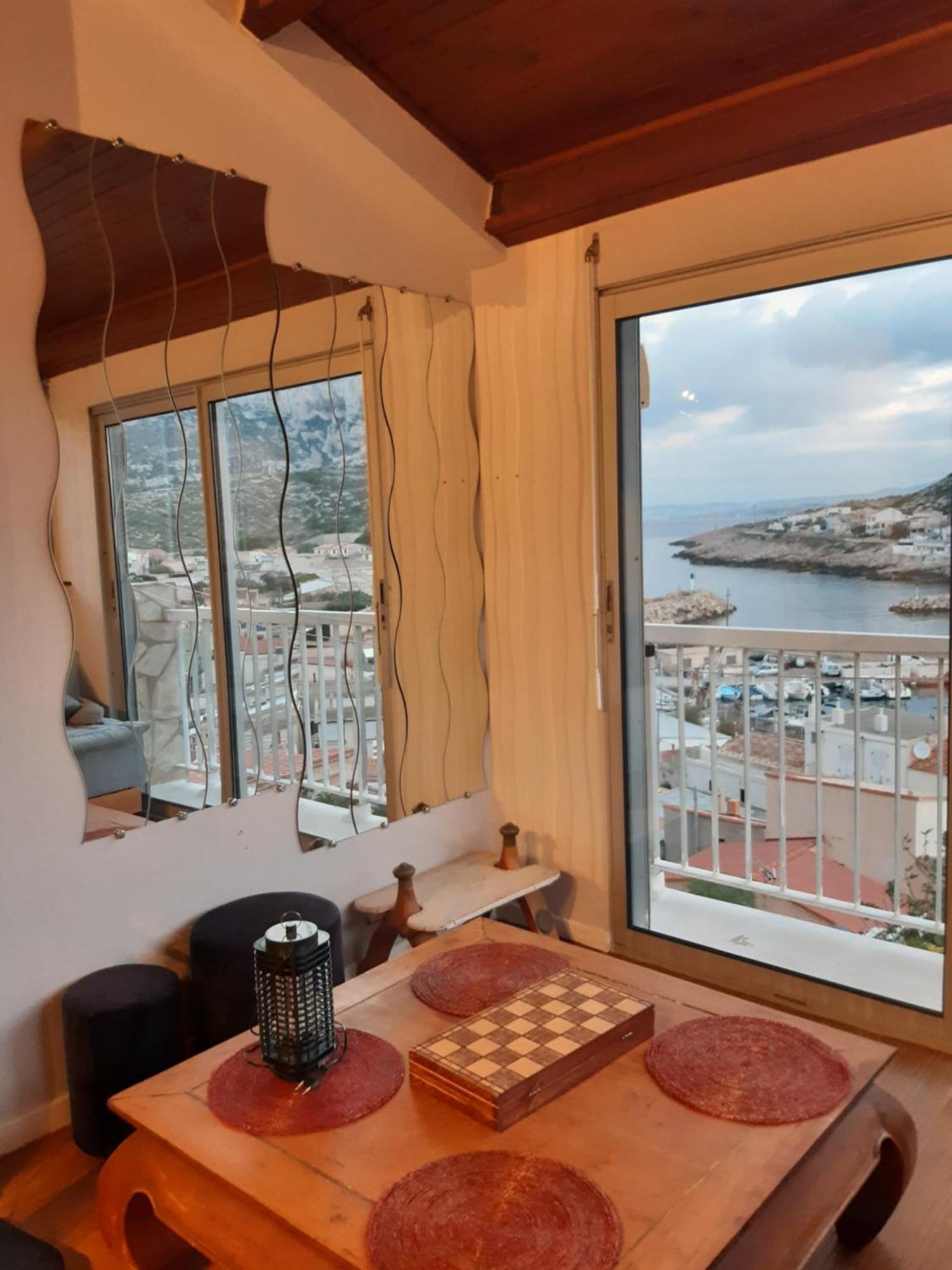 Cabanon Vue Mer Et Calanques Les Goudes Marseille Exterior photo