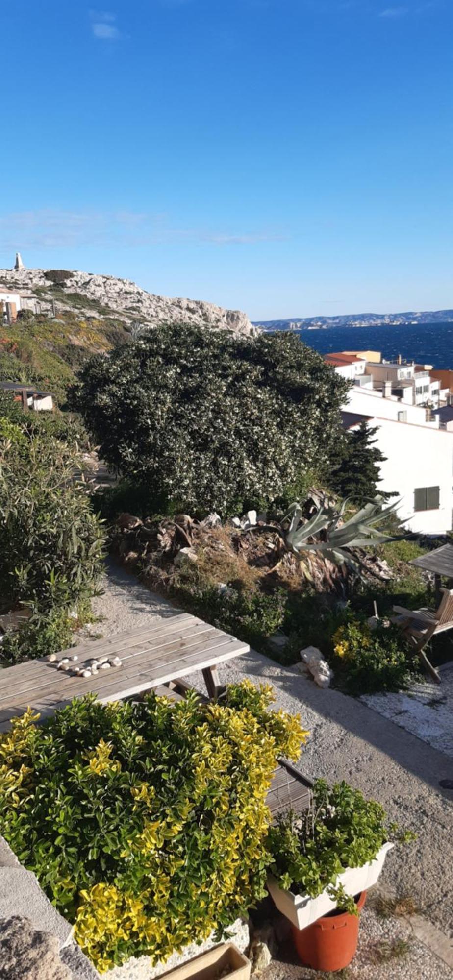 Cabanon Vue Mer Et Calanques Les Goudes Marseille Exterior photo
