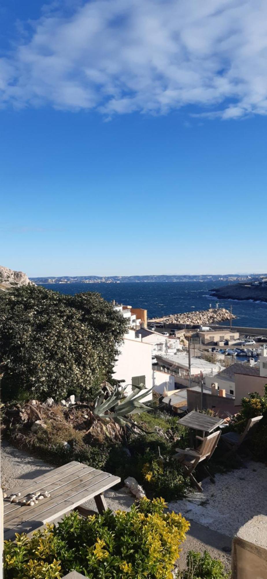 Cabanon Vue Mer Et Calanques Les Goudes Marseille Exterior photo