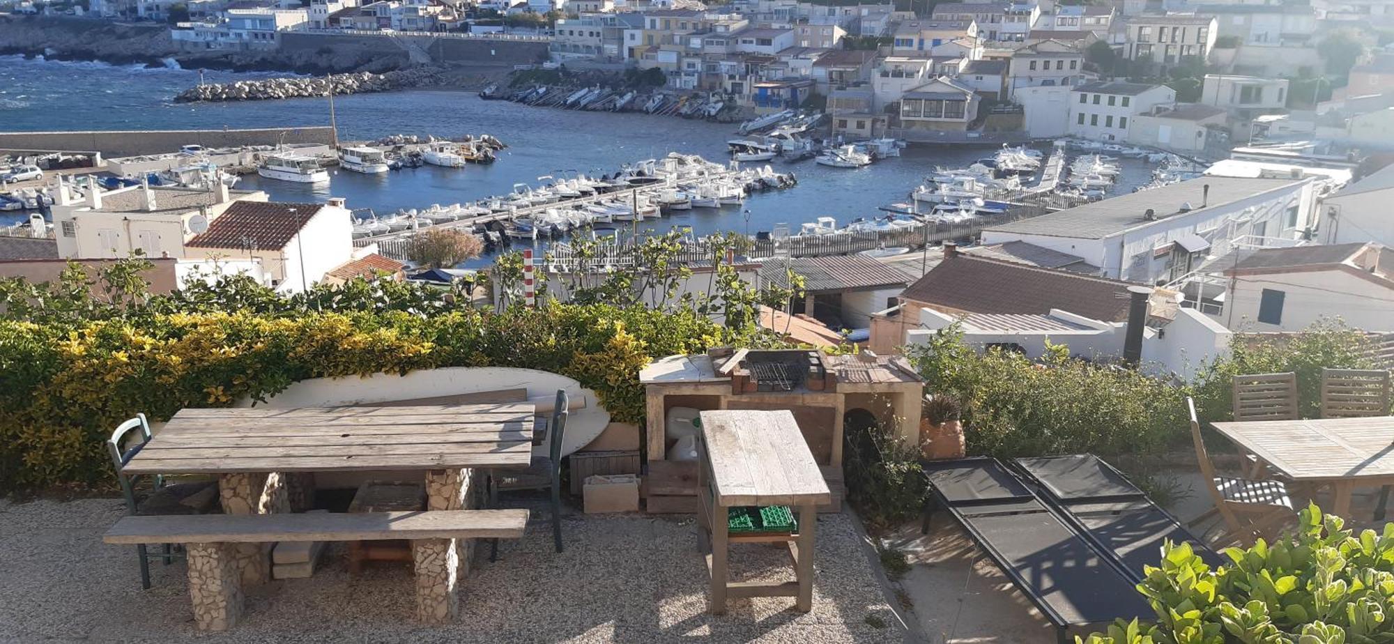 Cabanon Vue Mer Et Calanques Les Goudes Marseille Exterior photo